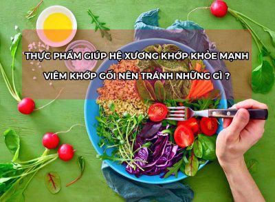 thực phẩm tốt cho bệnh xương khớp